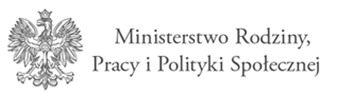 Logo Ministerstwa Rodziny Pracy i Polityki Społecznej